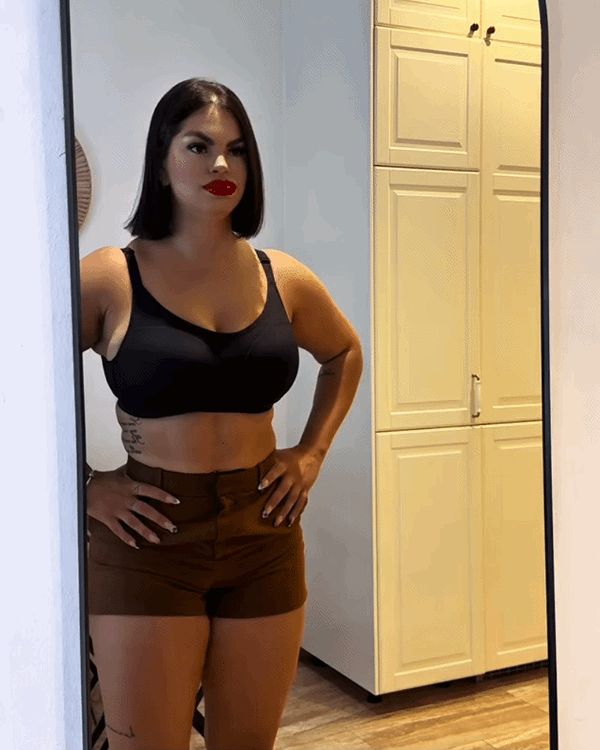 Double-Layer PowerMesh Tummy Sculpt Bodysuit