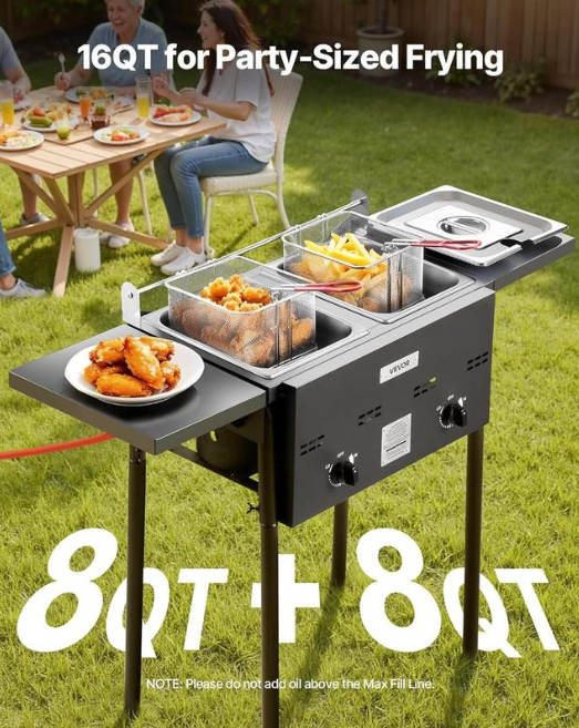 Lumea Outdoor Propane Deep Fryer